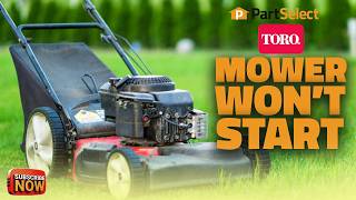 Toro Mower Won't Start Try This!