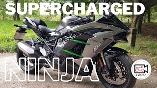 Ninja H2 SX SE. 197 bhp.  First ride and Review