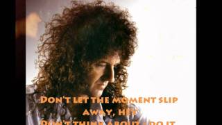 Video thumbnail of "Brian May - Let Your Heart Rule Your Head - Lyrics"