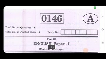 TS inter 2nd year English ML model question paper 2023 April / May 2023 IPE #TSInter #TSInterPapers