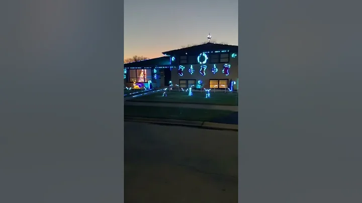 Most impressive electronic Christmas light display...