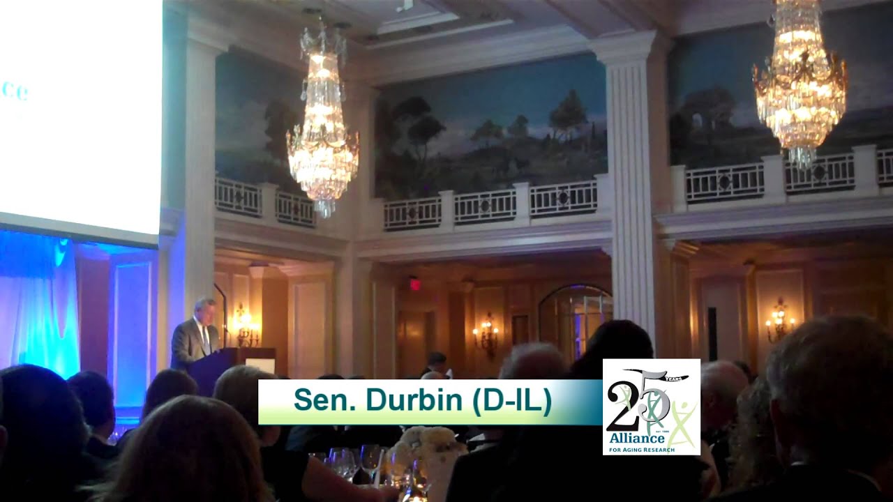 Sen. Durbin Accepts 2011 Claude Pepper Award YouTube