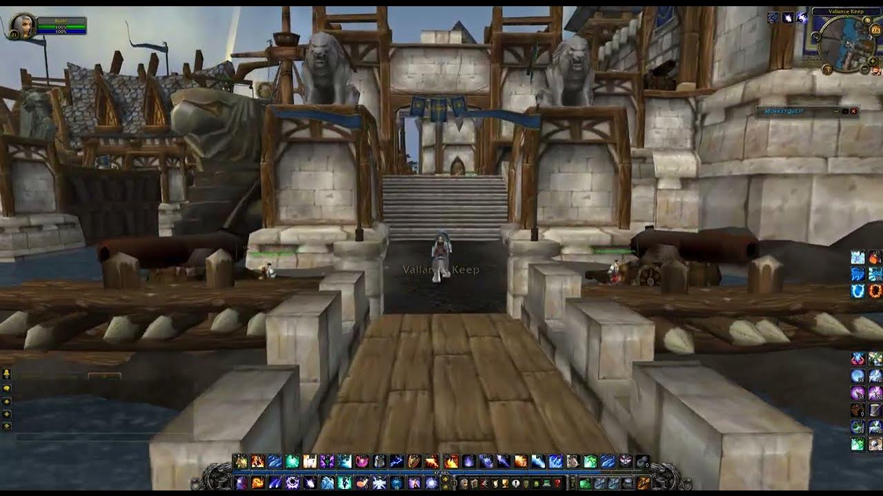 Valiance Keep Leatherworking Trainer Location, WoW Wotlk YouTube