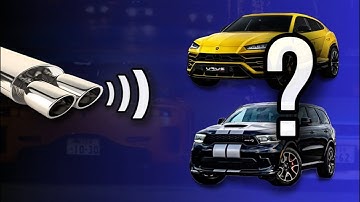 GUEES THE SUV BY THE ACCELERATION SOUND | Car Quizz Challenge - part 1