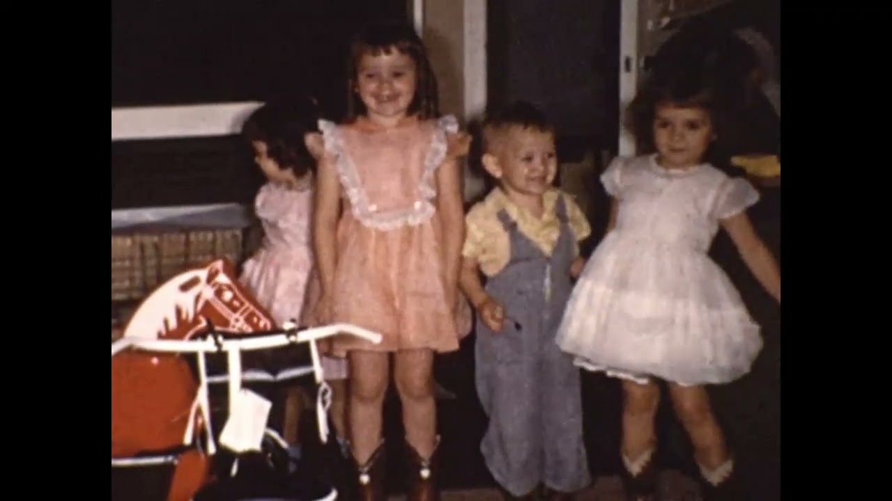 Christmas 1954 at Dair McFatter and Jim Pardue homes