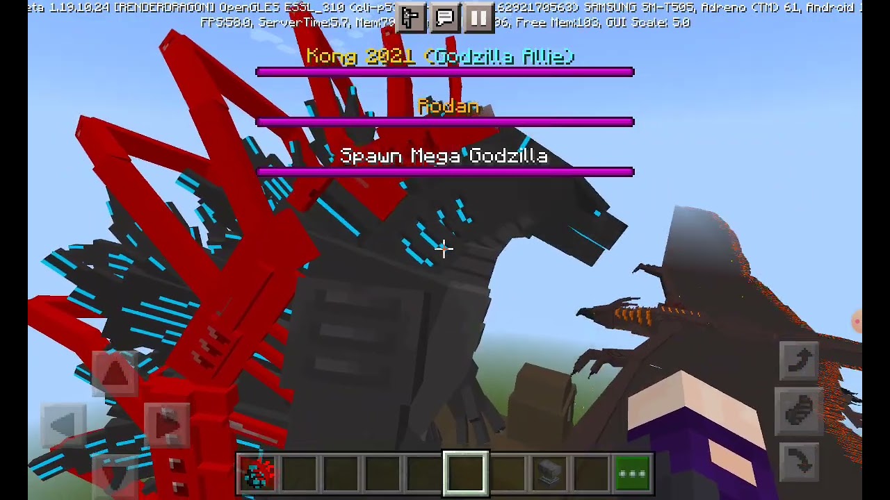 Review addon Godzilla and Kong rise of the titans v2 (part 1) - YouTube