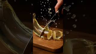 Cutting Glass Fruit Banana🍌 And Apple🍎#shorts #youtubeshorts #asmr