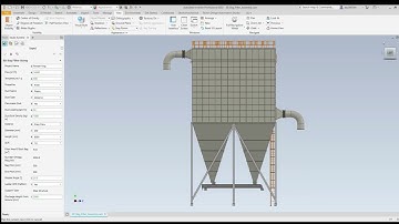 Bag Filter Autodesk Inventor DEMO - Tacton Design Automation Studio