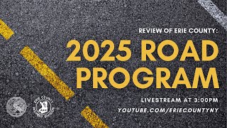 Famous Erie County Shares Update on 2025 Road and Infrastructure Projects Profile
