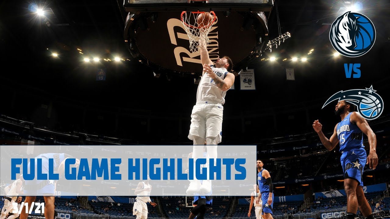 Luka Doncic (33 points) Highlights vs. Orlando Magic