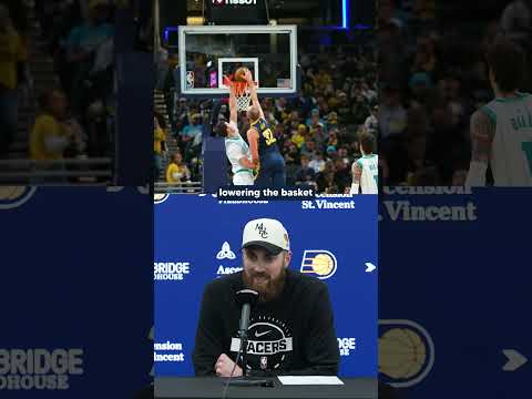 "It's one of my favorite parts of my job." - Jay Huff on Dunking