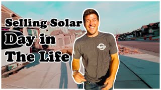 Selling Solar Door To Door : Live Infield Sales 2020