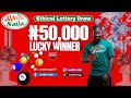 Fifty Thousand Naira X10 Guaranteed Winner On This Live AWALIFE ETHICAL LOTTERY mp3