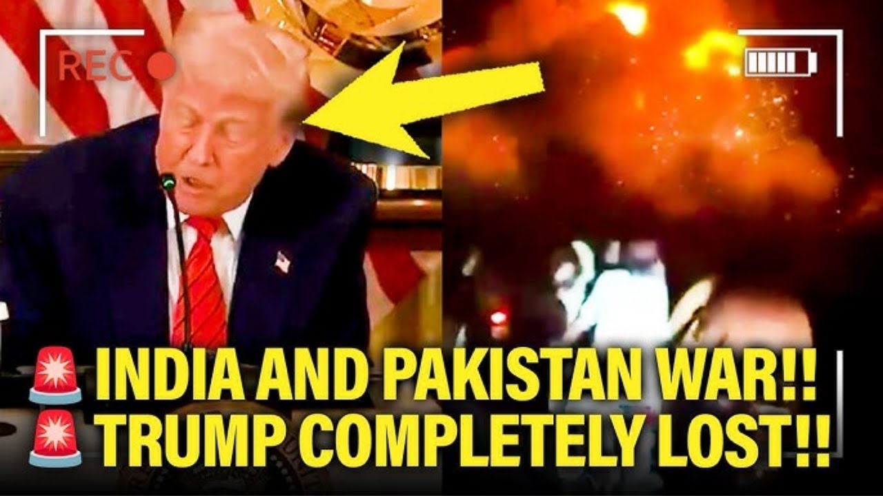 War Breaks Out in Kashmir—and Trump’s World Cup Press Event Gets Weird!