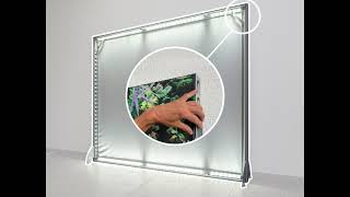 Matrix-Systems Lightbox Profile: Seamless Integration of Integrated Lighting