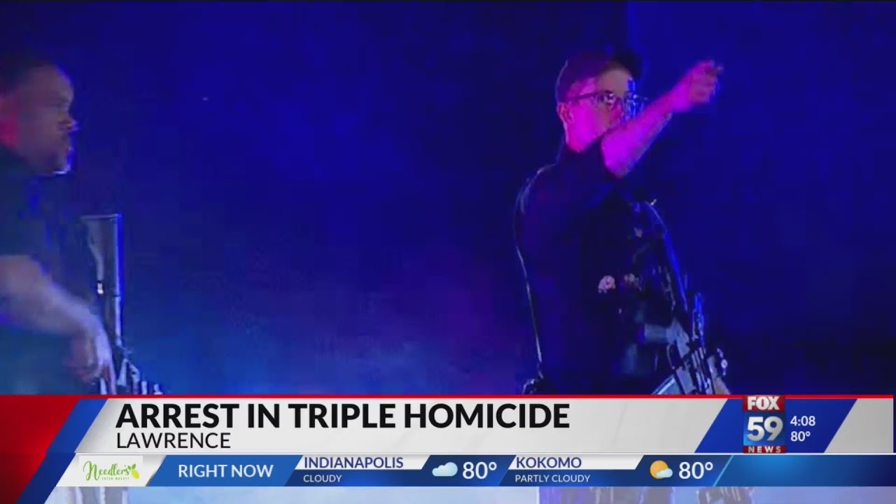 Indianapolis man arrested in relation to Lawrence triple homicide at ...
