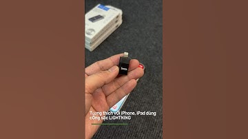 Đầu Chuyển OTG Hoco UA17 Cho iPhone, iPad Dùng Cổng Lightning Chính Hãng #phukientanbinh