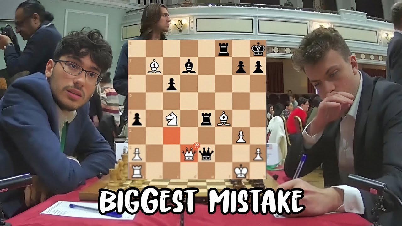 BIggest Mistake Alireza Firouzja vs Hans Niemann | FIDE Grand Swiss