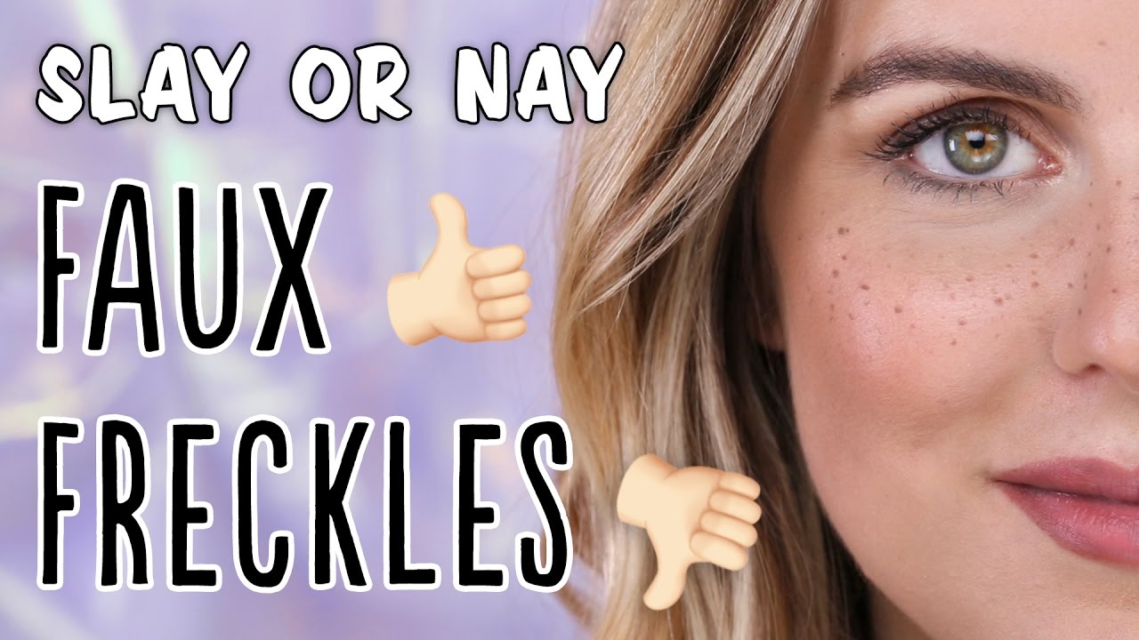 beautycon SLAY OR NAY!? | Faux Freckle Tutorial
