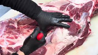 Breaking Down Premium Veal | Watch to the End | Part 1 #viral #meatmarkt #breakdown #bbqfoodbeefusa 