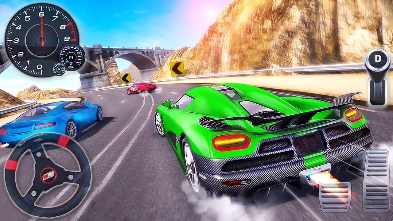 IMPOSSIBLE CAR DRIVING SIMULATOR GAME #Android GamePlay FHD #Car Games To  Play #Games Download 