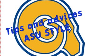 College Freshman Advice| Albany State University Edition