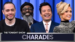 Charades With Pete Davidson And Paris Hilton The Tonight Show Starring Jimmy Fallon