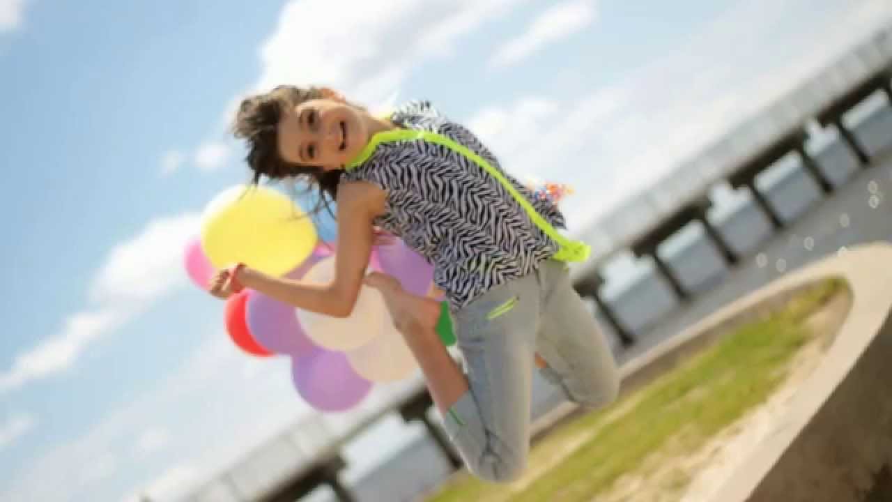 Madison - IK's youngest model behind the scenes.