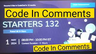 Codechef Starters 132 Problem Prime Query Solution | Codechef Contest Problem Prime Query Solution