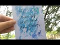 How to: DIY Watercolor Background without Watercolor Paint!