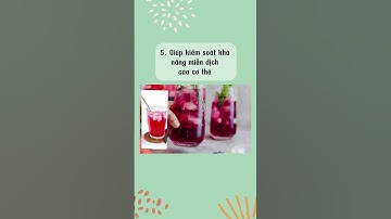 Những lợi ích tuyệt vời khi Uống nước lá Tía Tô tới sức khỏe #shorts