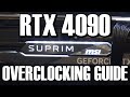 RTX 4090 Overclocking Guide with the MSI Suprim