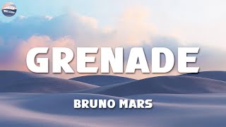 Bruno Mars - Grenade (Lyrics)