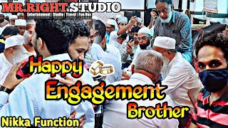 Congratulations on your Engagement | Nikka Ceremony 💍 | My Dear Brother | Feeling Happy