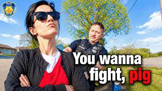 Psycho Chief’s Niece Karen Says She’s Above the Law | Karens Getting Arrested By Police