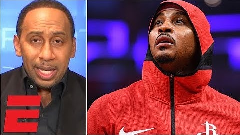 Stephen A. Smith: Carmelo Anthony not to blame in Houston | SportsCenter