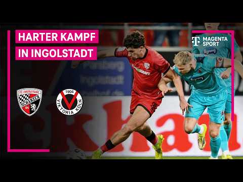 FC Ingolstadt - Viktoria Köln, Highlights mit Live-Kommentar | 3. Liga | MAGENTA SPORT — football highlights