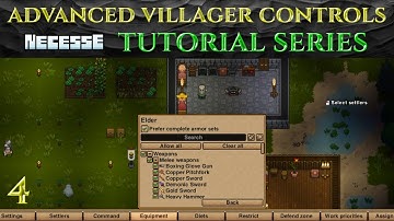 ADVANCED VILLAGER CONTROLS - Beginners Guide NECESSE Tips 04