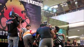 Singapore Armwrestling Tee Jun Pattaya International Armwrestling Championships 2014
