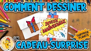 Comment Dessiner Un Cadeau Danniversaire Dessin Pour Enfant