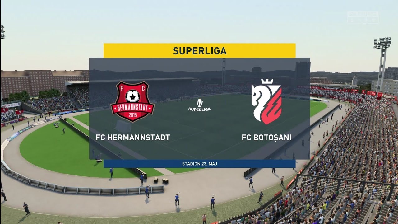 FIFA 23, FC Hermannstadt vs FC Botoșani - Superliga