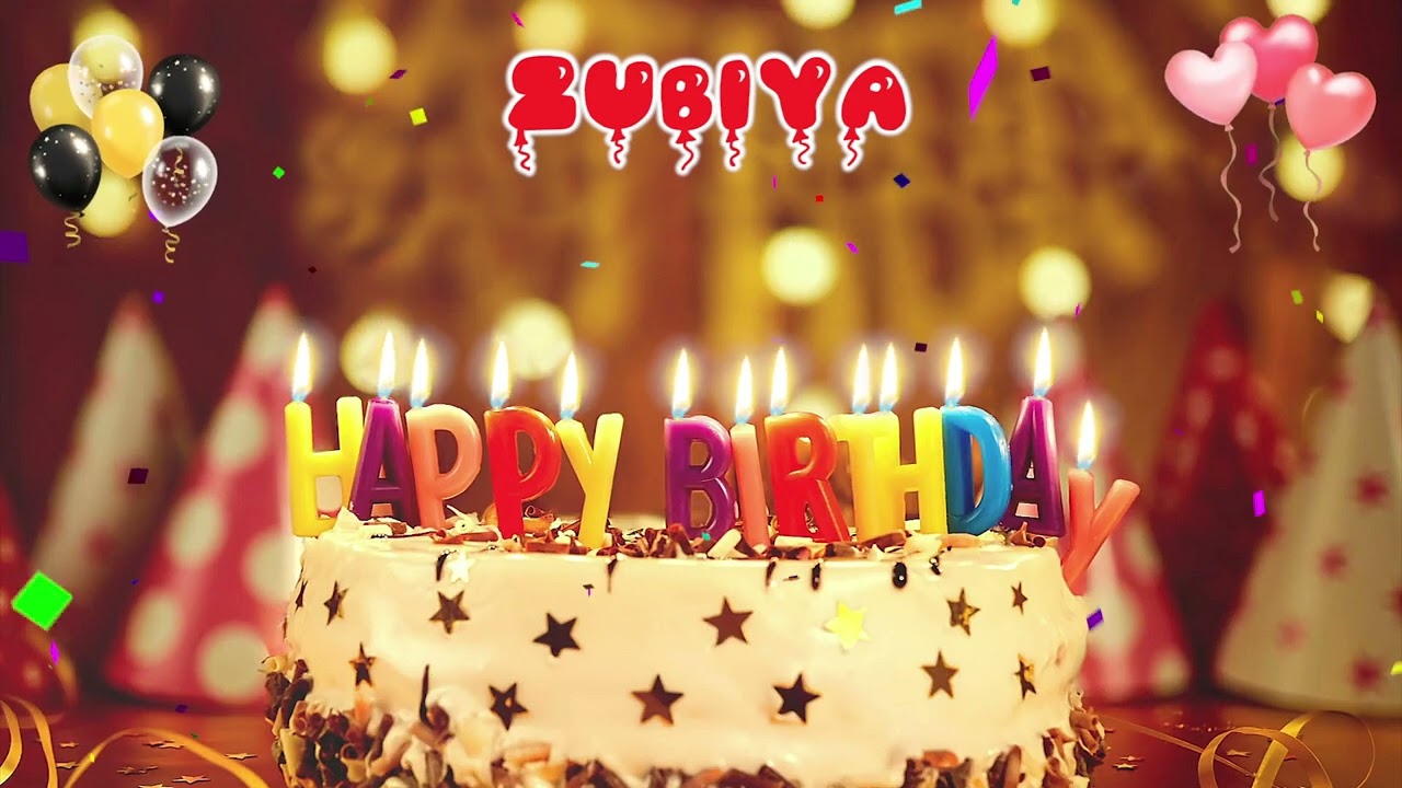 ZUBIYA Happy Birthday Song – Happy Birthday to You