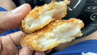 Trying Arby's NEW Hushpuppy Breaded Fish Strips & MORE!!