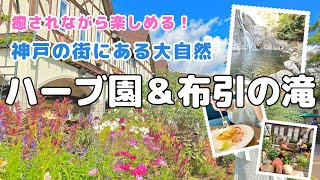 【神戸】1日楽しめて癒される布引ハーブ園布引の滝ハイキングでハーブ園から布引の滝へ向かうコース