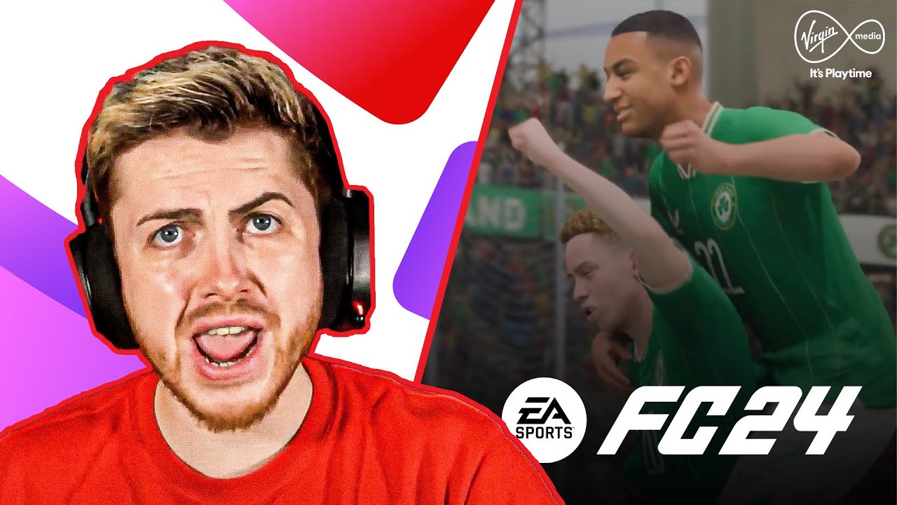 Play On With Virgin Media Broadband | Ep. 4 - Winning EURO 2024 With Ireland in FC24