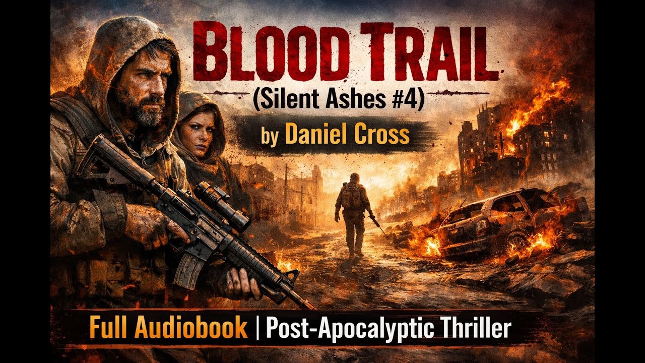 Blood Trail (Silent Ashes #4) by Daniel Cross | Unabridged Post-Apocalyptic Audiobook