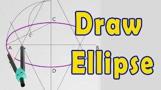 This Is The EASIEST Method To Draw An Ellipse Manually