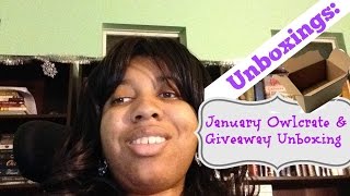 Unboxings: Owlcrate & Giveaway Unboxing
Jan Owlcrate unboxing and unboxing for A Monster Calls giveaway
Maxs Channel: https://www.youtube.com/user/welldonebooks
Movie Review: https://www.youtube.com/watch?v=1nChpXwqc6s
Find me on:
Instagram: https://www.instagram.com/vlaguerre16/
Twitter: https://twitter.com/vlaguerre16
Goodreads: https://www.goodreads.com/user/show/24780791-vanessa
Pinterest: https://www.pinterest.com/vlaguerre16 Unboxings: Owlcrate & Giveaway Unboxing