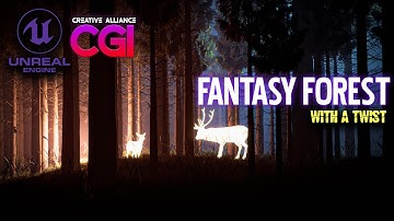 Fantasy Forest With A Twist | Unreal Engine 5