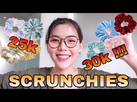 Phối Đồ Với SCRUNCHIES😍| Dây cột tóc siêu xinh😳| THAOHO